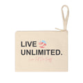 LIVE FULL DIE EMPTY WALLET POUCH