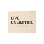 LIVE FULL DIE EMPTY WALLET POUCH
