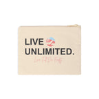 LIVE FULL DIE EMPTY WALLET POUCH